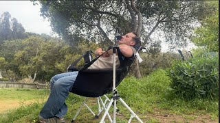 VIVOHOME Hammock Camping Chair Review! 400lb Capacity!