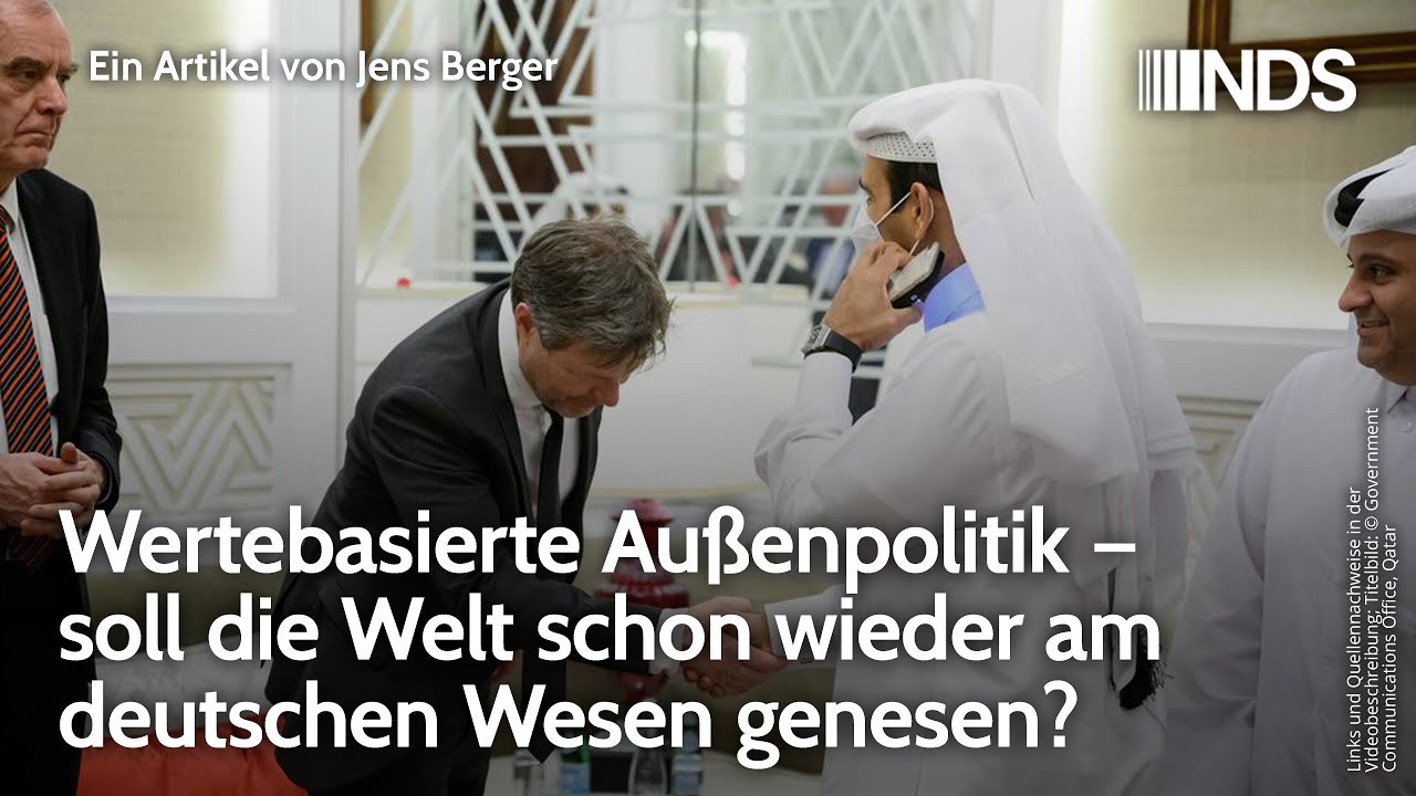 Am Deutschen Wesen Soll Die Welt Genesen Wertebasierte Außenpolitik – soll die Welt schon wieder am deutschen
