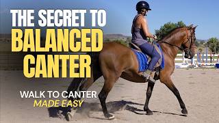 The #1 Canter Mistake Most Riders Make (DO THIS FOR A BALANCED CANTER)