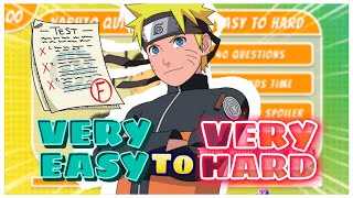 Naruto Quiz Game - 40 questions🔥 from very easy to very hard |  #naruto #narutoquiz #anime screenshot 4