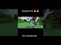Minecraft PVP Diamond kit With notch apple 🍎🔥☠️