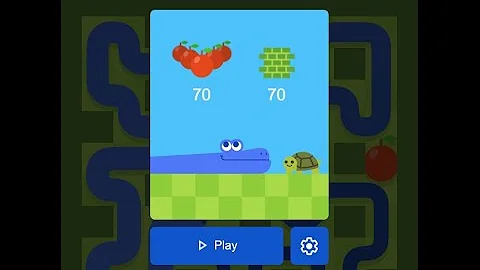 BEATING  A SNAKE WR - walls small map 5 apples slow