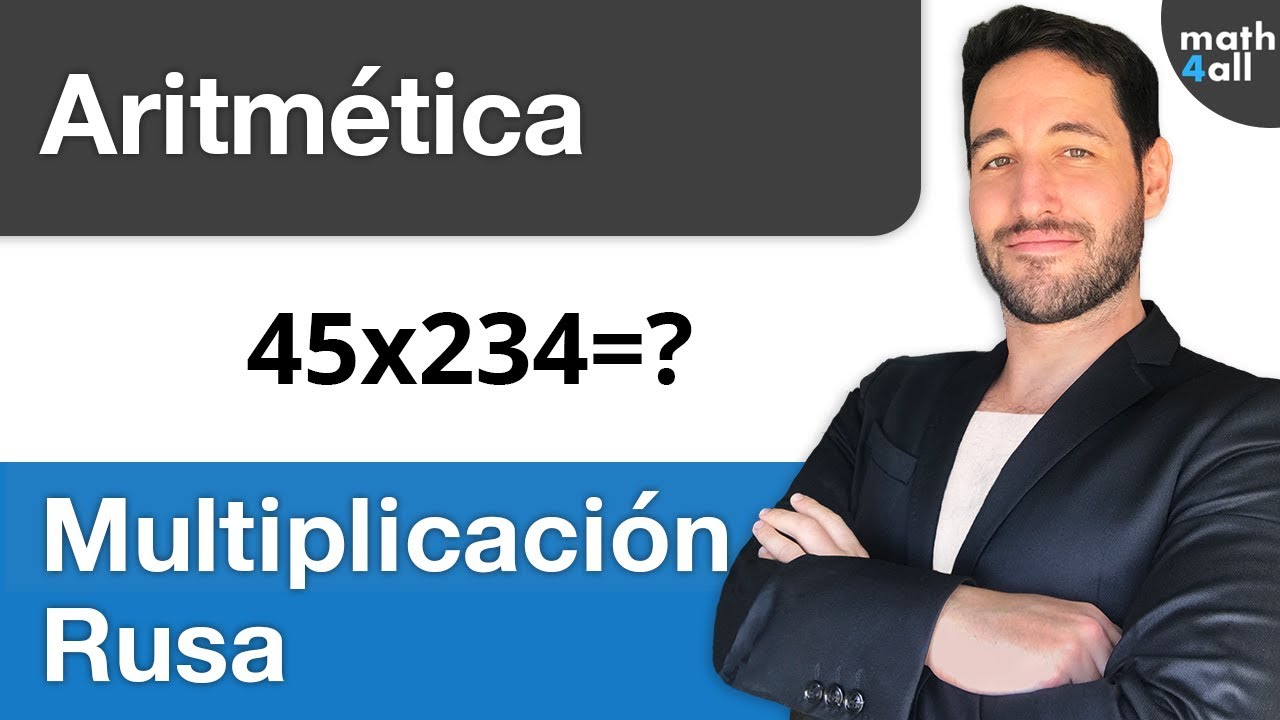 Multiplicación Rusa (FÁCIL Y SORPRENDENTE 😲) YouTube