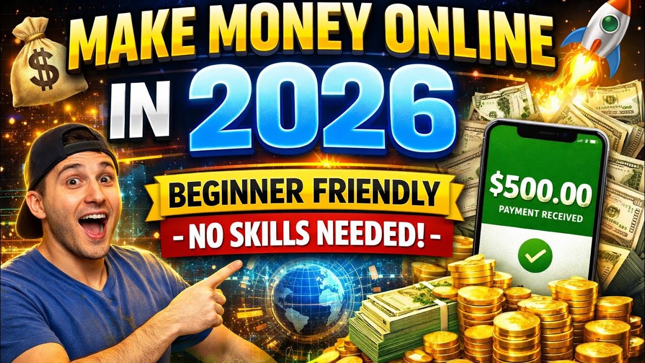 Make Money Online in 2026 💰 (Beginner Friendly – No Skills Needed ...