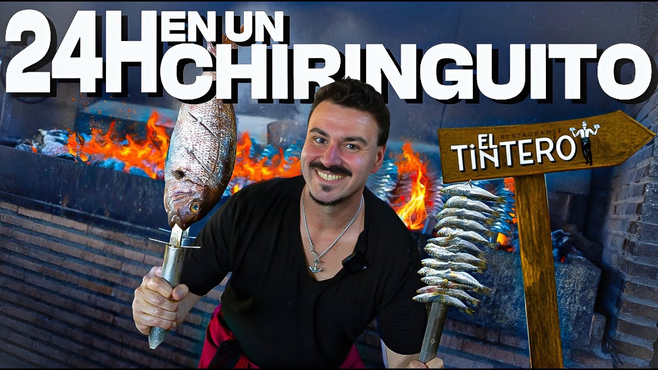 Un DIA siendo COCINERO en CHIRINGUITO de PLAYA | EL TINTERO de MÁLAGA