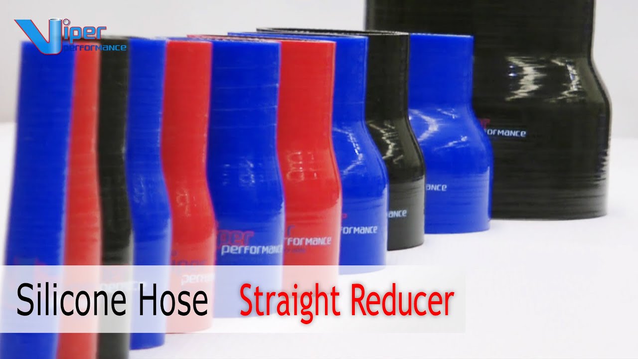 Silicon Reduce 3 Colour Choices Silicone Straight Reducer,76-70 mm 3-2.75 Inch Red