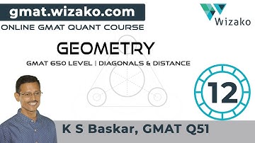 Diagonals & Rates | GMAT 650 Level Geometry Question