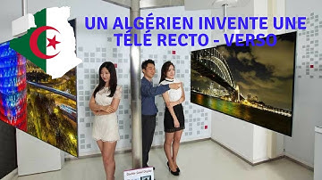 Algérie technologie : Un Algérien invente une télé recto - verso