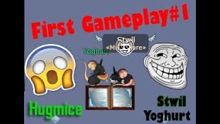 Hugmice - Racing First Gameplay#1 (ft. Yoghurt) [2019]