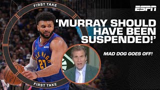 'IT'S A DISGRACE!'  MAD DOG LIVID with Jamal Murray FINE and NO SUSPENSION | First Take