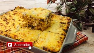 Best of all LASAGNA with Cottage Cheese |  NO White Sauce_MRB