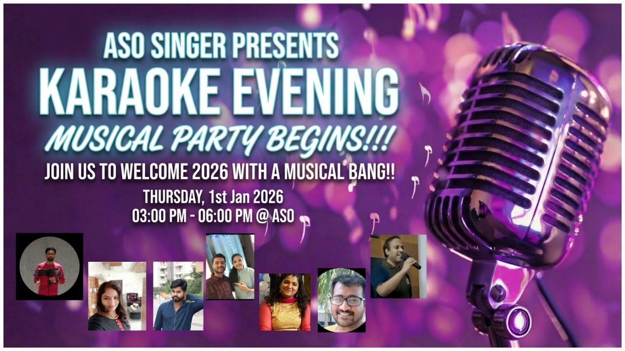ASO Singers Presents Musical Party 2026 - New Year 2026 - YouTube