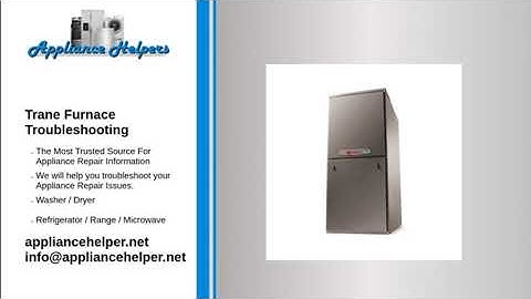 Trane Furnace Troubleshooting