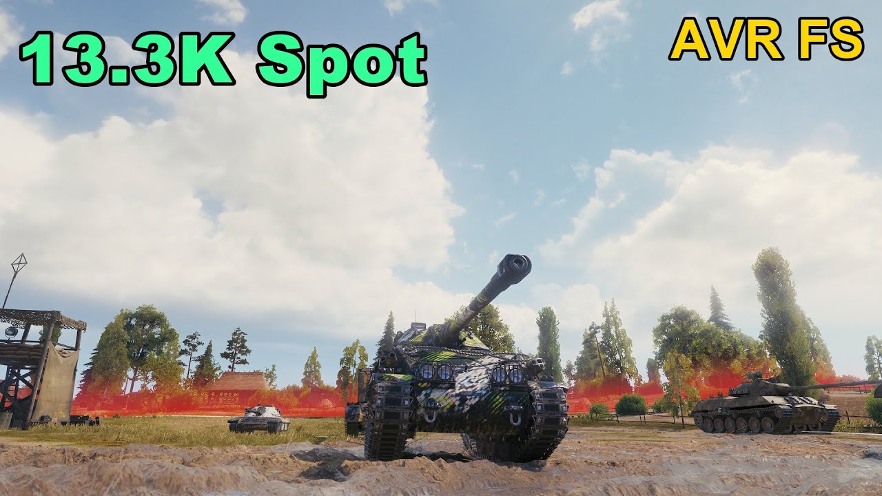 AVR FS - 13.3K Spot - Map: Prokhorovka - Player: One_Shot_Oli - Server: EU | World of Tanks
