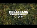 Megascans Scatter Techniques in C4D