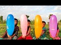 outdoor fun with Flower Balloon and learn colors for kids by I kids episode -381.