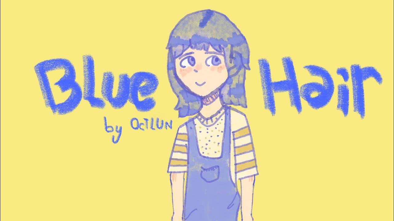 Blue hair TV Girl animación YouTube