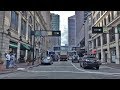 Driving Downtown - Cincinnati's Main Street 4K - USA