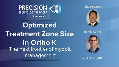 Optimized Treatment Zones in Ortho K Webinar - PTS Optics