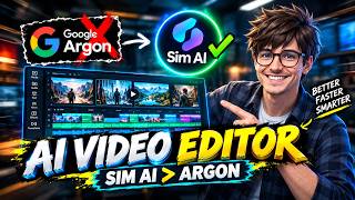 I Tested This AI Video Editor – It Edits Videos Automatically! SIM.AI screenshot 3