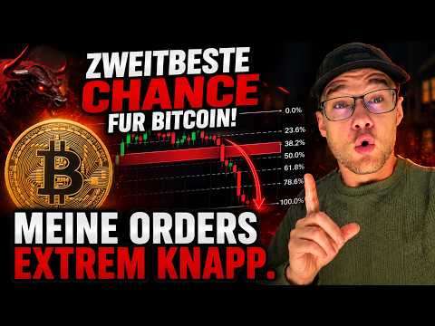 🚨 Second-best opportunity of the entire cycle for Bitcoin? My orders are ready! 📉₿