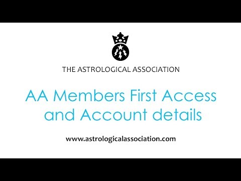AA Members First Access and Account details