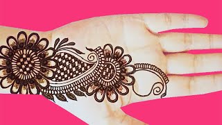 Latest Special Mehendi Design Front Hand Simple/ Mehendi Design Front Hand Simple and easy