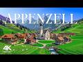 Appenzell, Switzerland 4K | A Fairyland Between Green Fields &amp; Stunning Alps – VIDEO 4K UHD