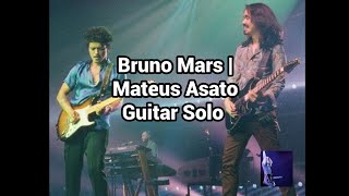 Bruno Mars and Mateus Asato - Guitar solo live in Bahrain (Bruno Mars Concert Nov. 28, 2022)