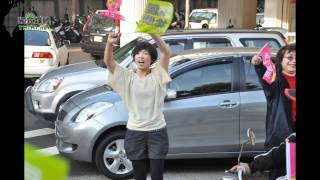 20120110　一路相挺－小英總統遊行車隊＠台中市