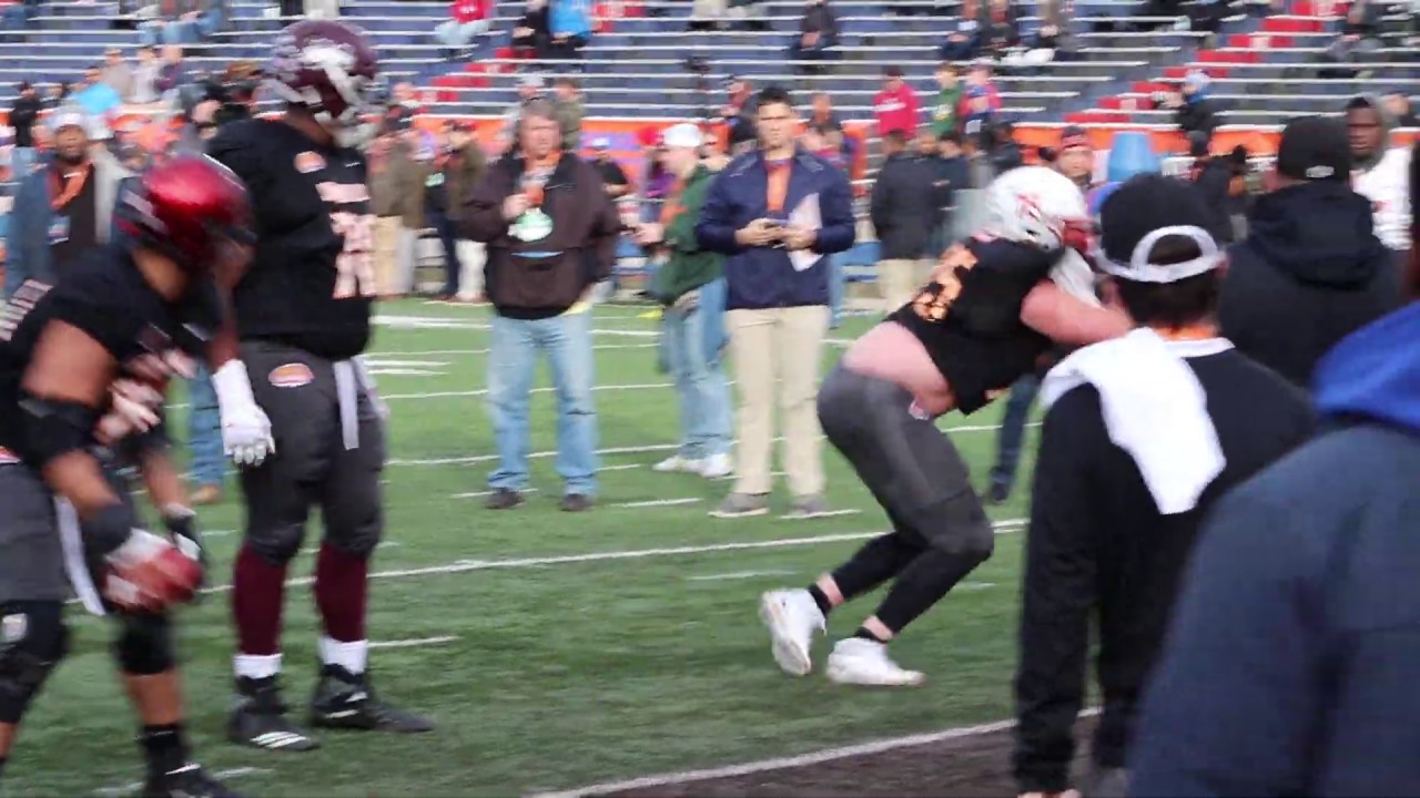 OL Ben Bartch, Saint John's vs Edge Azur Kamara, Kansas