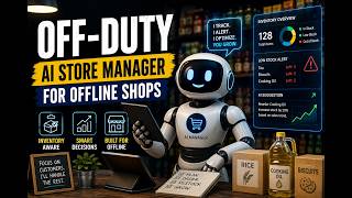 Off-Duty — an inventory-aware AI store manager for offline shops