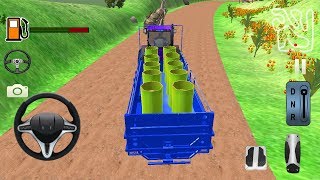 Farm Transport Tractor Games 2018 || Tractor Transport Delivery Game || Kids Truck Racing Game screenshot 2