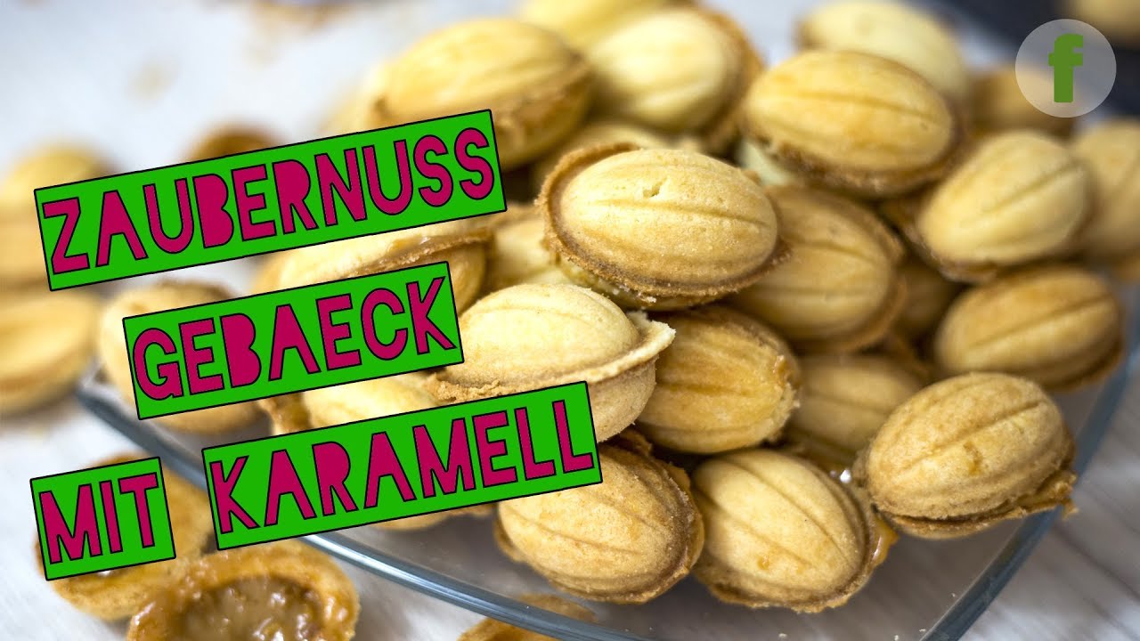 Zaubernuss Gebäck mit Karamell | Einfache Backrezepte | lecker ...