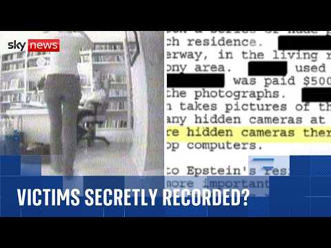 Were Epstein's victims secretly filmed?