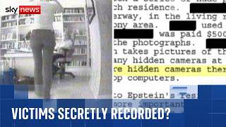 Were Epstein's victims secretly filmed?