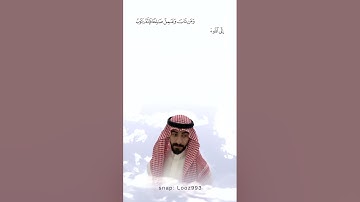 تلاوة خاشعة وصوت جميل ٢ ما شاء الله تبارك الله