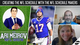 Creating the NFL Schedule with the NFL Schedule Makers | Ari Meirov NFL Show | PFF screenshot 4