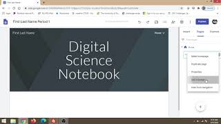 SMMHS - 7th Grade - Digital Science Notebook