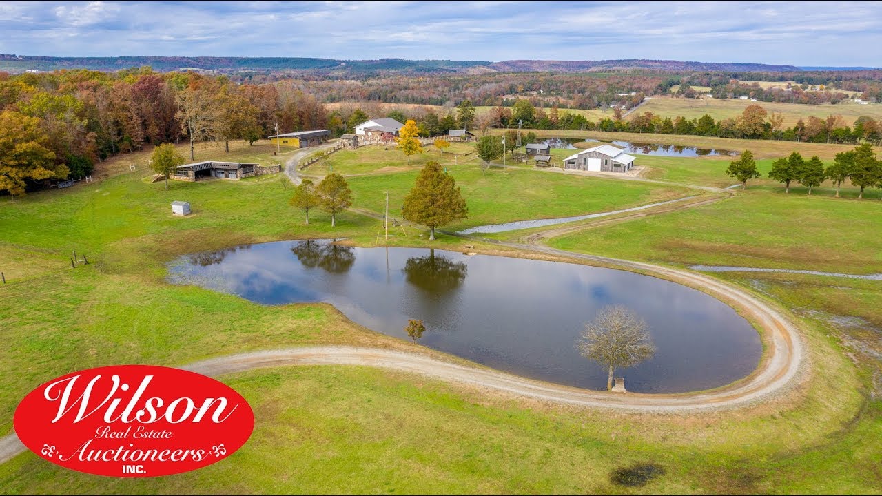 MURRAY MANOR ABSOLUTE 21+/- ACRE HOBBY FARM & PERSONAL PROPERTY AUCTION ~ QUITMAN, AR