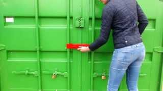 Container Lock JUNIOR RED