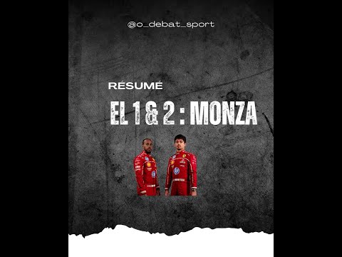 F1 Monza: Ferrari vs Norris ! EL1 & EL2 : Le Bilan Complet 🔥
