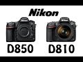 Nikon D850 vs Nikon D810