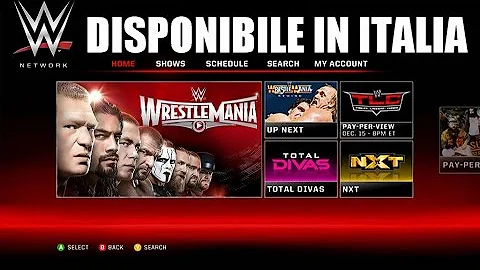Quanto costa il WWE network?