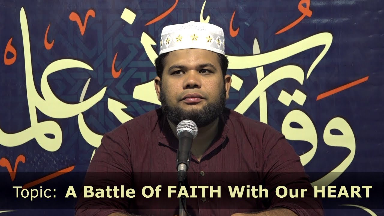 Latest Tamil Bayan | A Battle of FAITH with our HEART | Shaikh IQBAL Firdousi