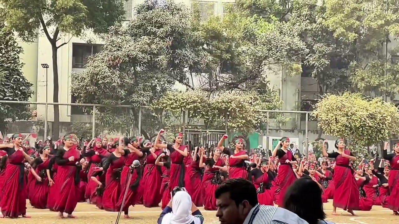 Display.Girls English version. Mohammadpur preparatory school and college. annual sports day 2025.