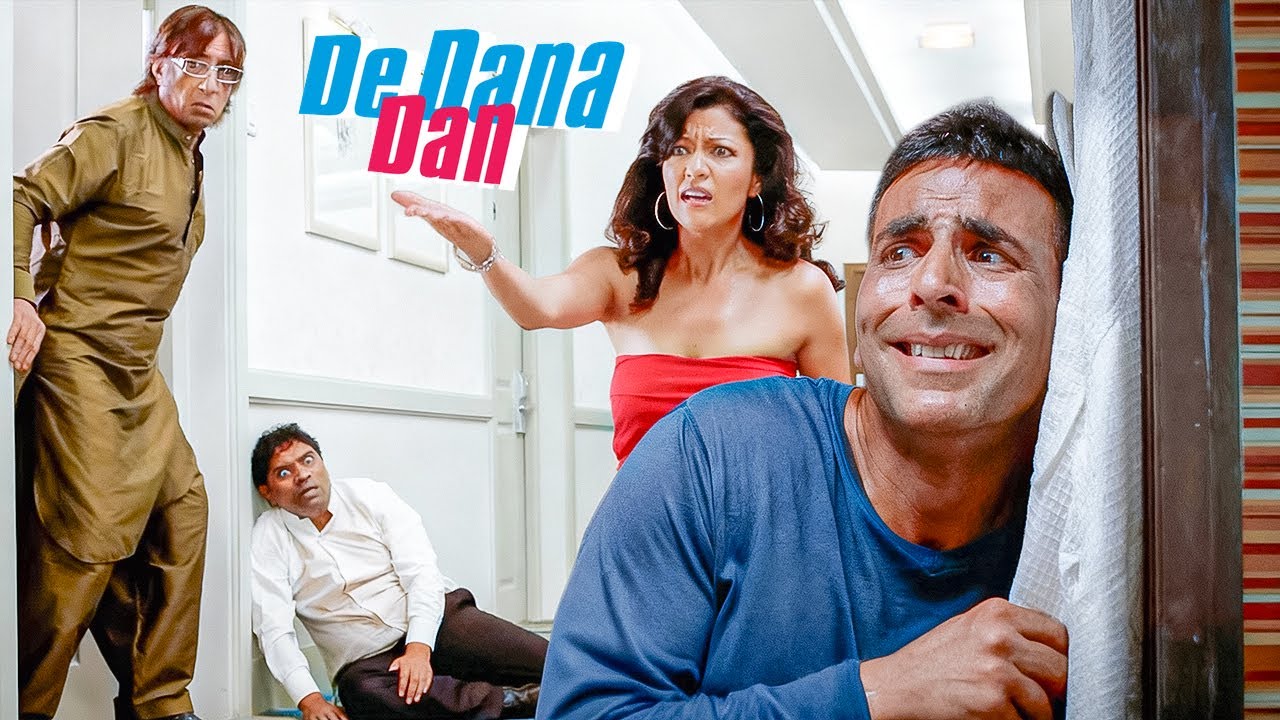 सुअर की औलाद, मुफ़्त की दारू मिलेगी तो पीते जाएगा… कितने पैग उड़ाए तूने? | De Dana Dan Best Comedy