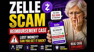 $2,500 Gone on Zelle 😳 Can the Bank Refund You?