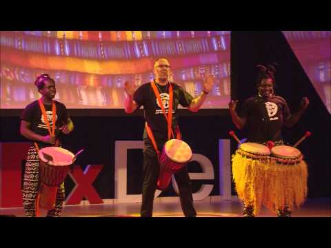 Creating synergy through sound | Drum Cafe | TEDxDelft - YouTube