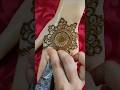 Einfaches Mandala Mehndi Design Shorts Youtubeshorts Ytshorts Mehndi Henna